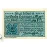 OLD GERMANY EMERGENCY PAPER MONEY - NOTGELD Dahme 1920 25 Pf