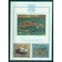Vaticano 1972 - Mi. n. 599/604 Bl. 3 - "Pro Venetia"