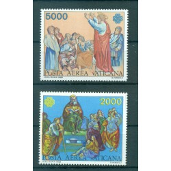 Vatican 1983 - Mi. n. 842/843 - World Telecommunication Year