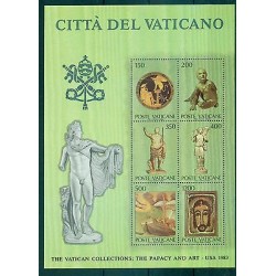 ART ANTIQUE - ANCIENT ART VATICAN CITY 1983 The Vatican Collection block