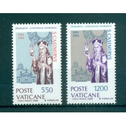 Vatican 1984 - Mi. n. 846/847 - Saint Casimir de Lituanie