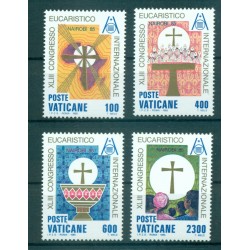 Vatican 1985 - Mi. n. 876/879 - Congrès Eucharistique Int.