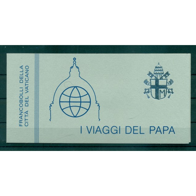 Vaticano 1980 - Mi. n. 764/770 - "Viaggi del Papa" John Paul II