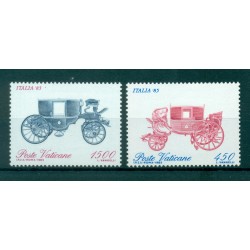 Vatican 1985 - Mi. n. 880/881 A - Carriages