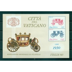 Vatican 1985 - Mi. n. Bl 8 - Calèches