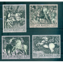 San Marino 1968 - Mi. n. 914/917 - Paintings by "Paolo Uccello"