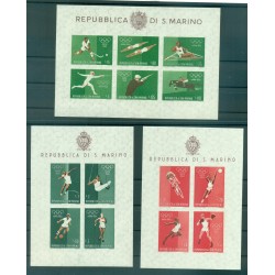 San Marino 1960 - Mi. n. Bl. 5/7 - Olympic Games Rome