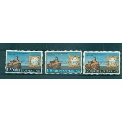 SAN MARINO 1961 MI. 697/699 BOL. 573/575 PHILATELIC EX.