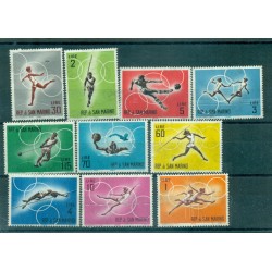San Marino 1963 - Mi. n. 782/791 - Olympic Games Tokyo