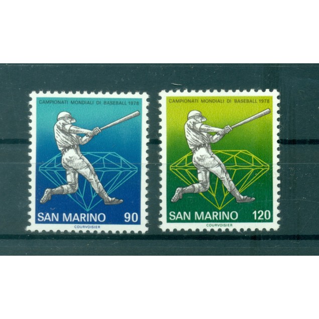 Saint-Marin 1978 - Mi. n. 1154/1155 - Baseball