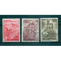 San Marino 1965 - Mi. n. 830/832 - Ciclismo 48° Giro d'Italia