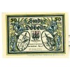 OLD GERMANY EMERGENCY PAPER MONEY - NOTGELD Dobeln 1921 50 Pf 3