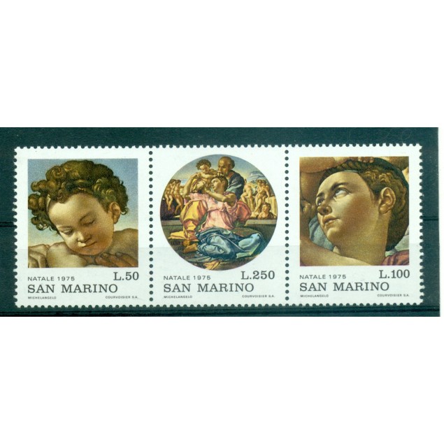 Saint-Marin 1975 - Mi n. 1102/1104 - Noël