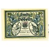 OLD GERMANY EMERGENCY PAPER MONEY - NOTGELD Dobeln 1921 50 Pf 8