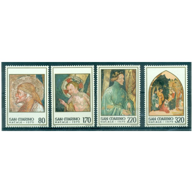 San Marino 1979 - Mi n. 1201/1204 - Christmas