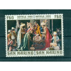 Saint-Marin 1990 - Mi n. 1463/1464 - Noël