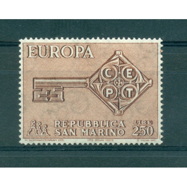 San Marino 1968 - Mi. n. 913 - EUROPA CEPT Key