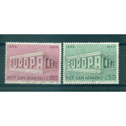 Saint-Marin 1969 - Mi. n. 925/926 - EUROPA CEPT Colonnes