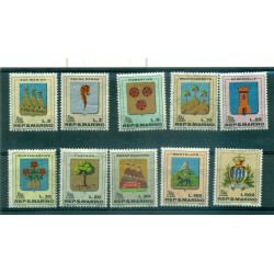 Saint-Marin 1968 - Mi n. 903/912 - Armoiries