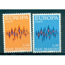 Saint-Marin 1972 - Mi. n. 997/998 - EUROPA CEPT Étoiles