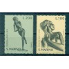 San Marino 1974 - Mi. n. 1067/1068 - EUROPA CEPT Sculpture