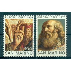 San Marino 1975 - Mi. n. 1088/1089 - EUROPA CEPT Pittura
