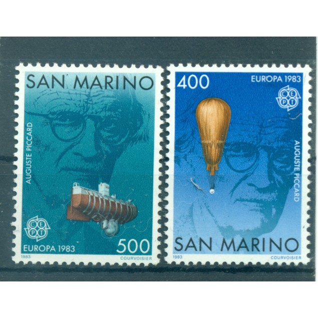 San Marino 1983 - Mi. n. 1278/1279 - EUROPA CEPT Opere dell'Ingegno