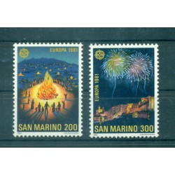 Saint-Marin 1981 - Mi. n. 1225/1226 - EUROPA CEPT Folklore