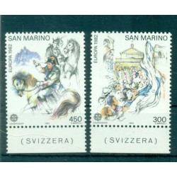 San Marino 1982 - Mi. n. 1249/1250 - EUROPA CEPT History