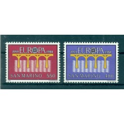 San Marino 1984 - Mi. n. 1294/1295 - EUROPA CEPT Bridge