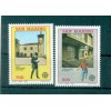 Saint-Marin 1990 - Mi. n. 1432/1433 - EUROPA CEPT Bâtiments postaux