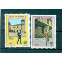 San Marino 1990 - Mi. n. 1432/1433 - EUROPA CEPT Uffici Postali