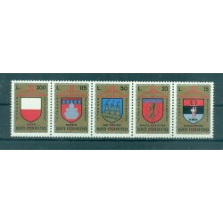 San Marino 1974 - Mi n. 1070/1074 - Stemmi