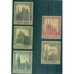 Saint-Marin 1967 - Mi. n. 897/901 - Cathédrales gothiques