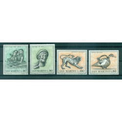 San Marino 1971 - Mi. n. 980/983 - Etruscan Art