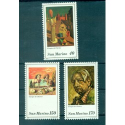 Saint-Marin 1979 - Mi. n. 1198/1200 - Giorgio de Chirico