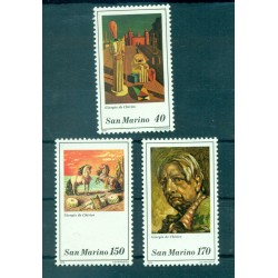 San Marino 1979 - Mi. n. 1198/1200 - Giorgio de Chirico