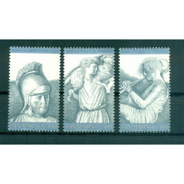 San Marino 1981 - Mi. n. 1230/1232 - Virgil