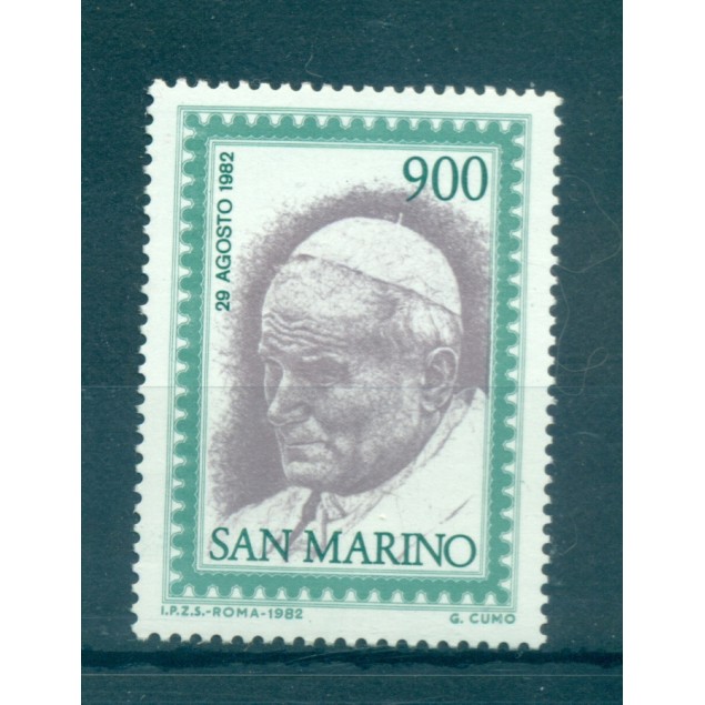 San Marino 1982 - Mi. n. 1264 - Papa Giovanni Paolo II