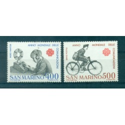 San Marino 1983 - Mi. n. 12801/1281 - Anno mondiale delle comunicazioni