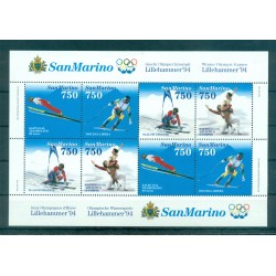 San Marino 1994 - Mi. n. Bl 18 - Olimpiadi invernali di Lillehammer
