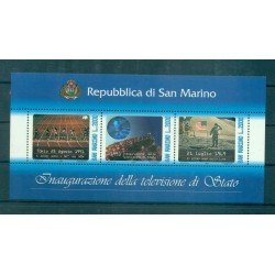 San Marino 1993 - Mi. n. Bl 16 - Televisione di Stato