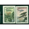 USSR 1955 - Y & T n. 102/03 air mail - Scientific stations "North Pole 4 and 5" (Michel n. 1789/90 A I)