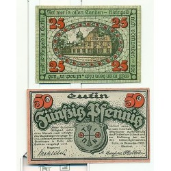 OLD GERMANY EMERGENCY PAPER MONEY - NOTGELD Eutin 1920