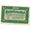 OLD GERMANY EMERGENCY PAPER MONEY - NOTGELD Fallingbostel 1923 5.000.000 Mk
