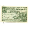 OLD GERMANY EMERGENCY PAPER MONEY - NOTGELD Helmarshausen 1921 50 Pf