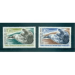 T.A.A.F. 1980 - Mi. n. 152/153 - Leopard Seal