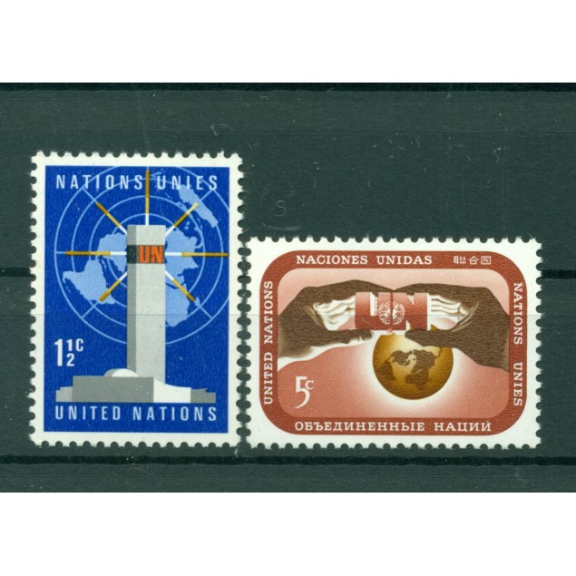 Nations Unies New York 1967 - Michel n. 176 - Timbre poste ordinaire