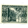 OLD GERMANY EMERGENCY PAPER MONEY - NOTGELD Paderborn 1921 75 Pf