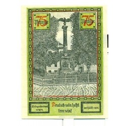 OLD GERMANY EMERGENCY PAPER MONEY - NOTGELD Soldin 1921 75 Pf